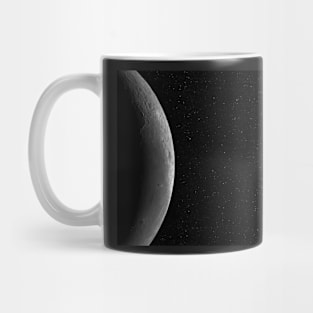 Moon And Night On Planet Earth Mug